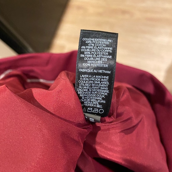 Express maroon blazer - Picture 6 of 7